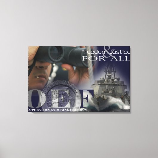 乗務員イラストレーション キャンバスプリント (正面)