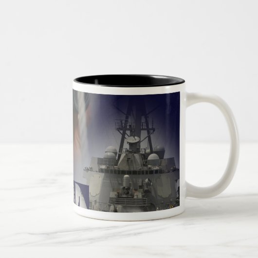 乗務員イラストレーション ツートーンマグカップ (右)