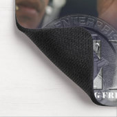 乗務員イラストレーション マウスパッド (コーナー)