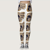 乗務員ヴィンテージスチュワーデス広告 レギンス (正面)