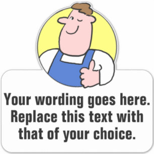 乗務員又は労働者プロモーション シール