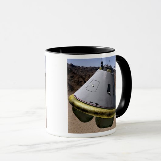乗務員探査車の概念 マグカップ (正面右)