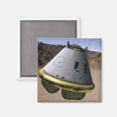 乗務員探査車の概念 マグネット (正面/裏面)