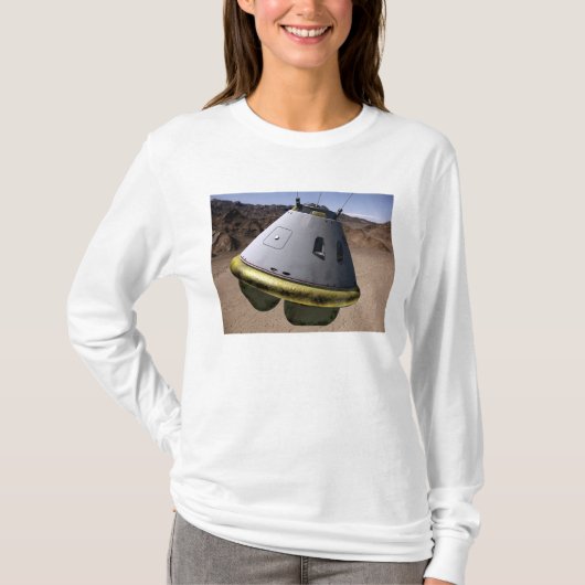 乗務員探査車の概念 Tシャツ (正面)