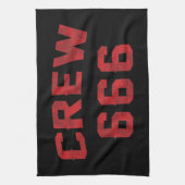 乗員666 キッチンタオル (縦)