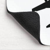 乗客の飛行機 マウスパッド (コーナー)