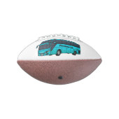 乗客モダンバス漫画イラストレーション アメリカンフットボール (回転270)