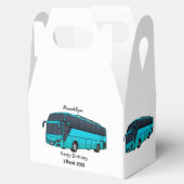 乗客モダンバス漫画イラストレーション フェイバーボックス (オープン)