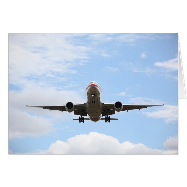 乗客飛行機 (正面横)