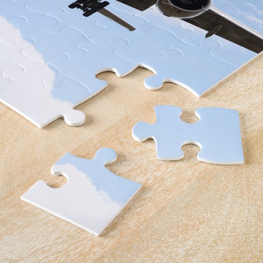 乗客飛行機 ジグソーパズル (側面)