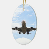 乗客飛行機 セラミックオーナメント (左)