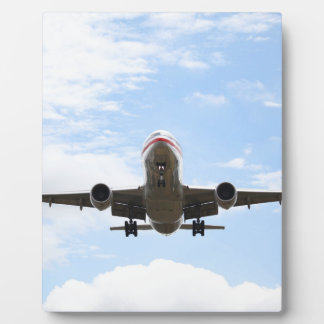 乗客飛行機 フォトプラーク