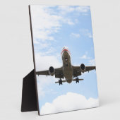 乗客飛行機 フォトプラーク (側面)