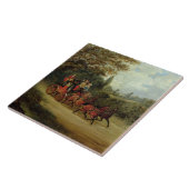 乗客(canvaが付いている王室のな郵便車の油 タイル (側面)