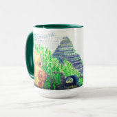 乗最高のり続けるマググ マグカップ (正面左)