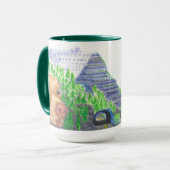 乗最高のり続ける マグカップ (正面左)