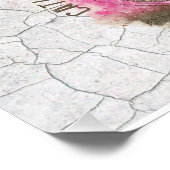 乗楽しむり物 |花付き水彩自転車 ポスター (コーナー)