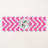 乗楽しむり物 |花付き自転車やる気を起こさせる ヨガマット (正面(横))