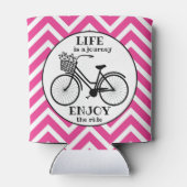 乗楽しむり物 |花付き自転車やる気を起こさせる 缶クーラー (裏面)