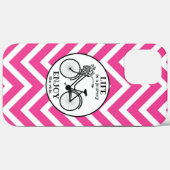 乗楽しむり物 |花付き自転車やる気を起こさせる Case-Mate iPhoneケース (裏面 (横))