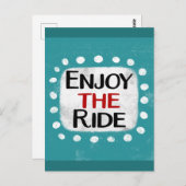 乗楽しむり葉書 ポストカード (正面/裏面)