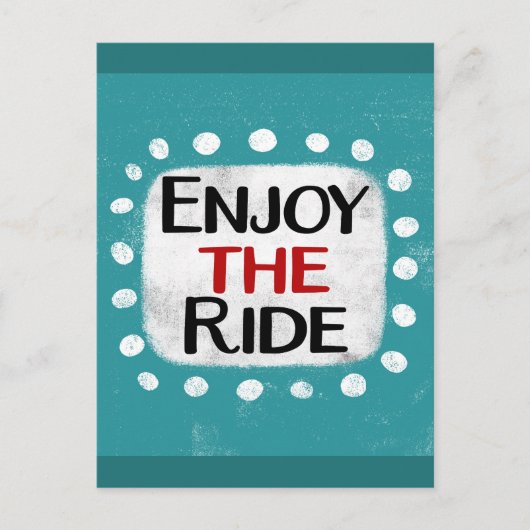 乗楽しむり葉書 ポストカード (正面)