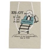 乗楽しむり ミディアムペーパーバッグ (裏面)