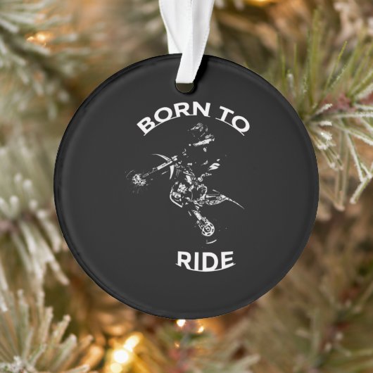 乗生まれる – モトクロスライダー オーナメント (ツリー)