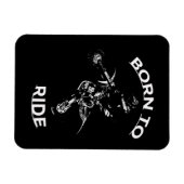 乗生まれる – モトクロスライダー マグネット (横)