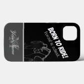 乗生まれる！強制的に学校へ。 Case-Mate iPhoneケース (裏面 (横))