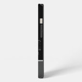 乗生まれる!強制的に学校へ。 iPhoneケース (左側面)