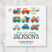 乗用車及びトラック輸送誕生日 フェイバータグ (正面)