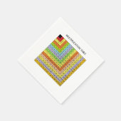 乗算チャート スタンダードカクテルナプキン (角)