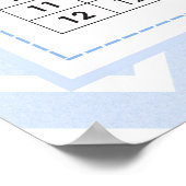 乗算テーブル ポスター (角)