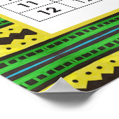 乗算テーブル ポスター (角)