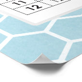 乗算テーブル ポスター (角)