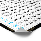 乗算・除算ポスターチャート ポスター (角)