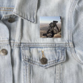 乗組員が不審な行動を探す 缶バッジ (インサイチュ)