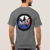 乗組員の円のテキサス州の粋な旗 Tシャツ (裏面)