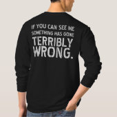 乗組員のTシャツ Tシャツ (裏面)