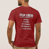 乗組員のTシャツ Tシャツ (裏面)