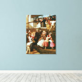 乗船シーン キャンバスプリント (インサイチュ (ウッドフロア))