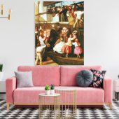 乗船シーン キャンバスプリント (インサイチュ (リビング))