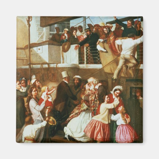 乗船シーン マグネット (正面)