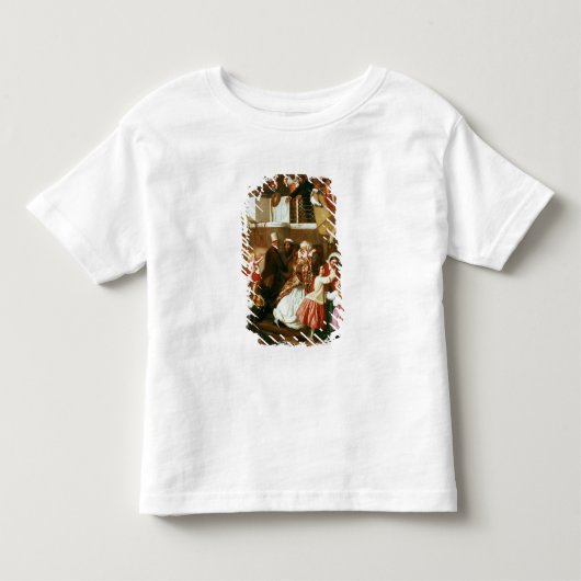 乗船場面 トドラーTシャツ (正面)
