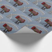 乗車およびジェットコースター ラッピングペーパー (角)