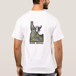 乗車のアイダホのTシャツ Tシャツ
