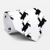 乗車の臭いBullの乗馬のロデオのカウボーイ ネクタイ (ロール)