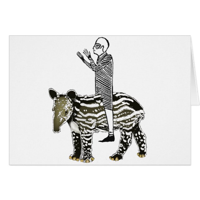 乗車のemのバク (正面横)