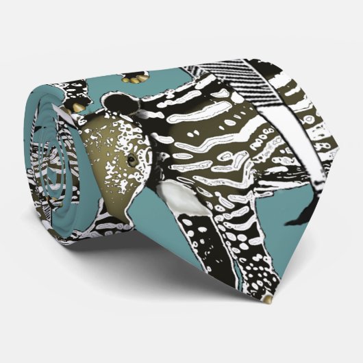 乗車のemのバク ネクタイ (ロール)